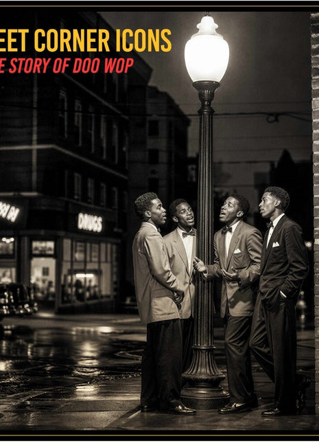 the album cover for Street Corner Icons: The Story Of Doo Wop / Var - Street Corner Icons: The Story Of Doo Wop / Var