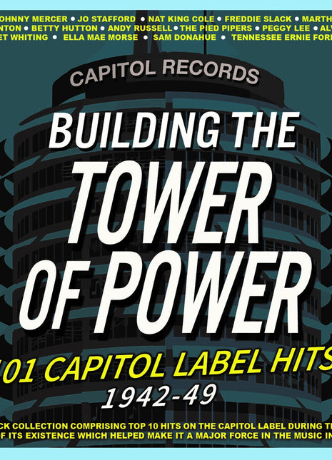 the album cover for Building The Tower Of Power: 101 Capitol / Various - Building The Tower Of Power: 101 Capitol / Various