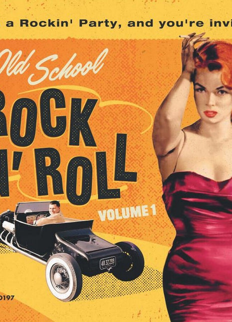 the album cover for Old School Rock & Roll 1 / Various - Old School Rock & Roll 1 / Various