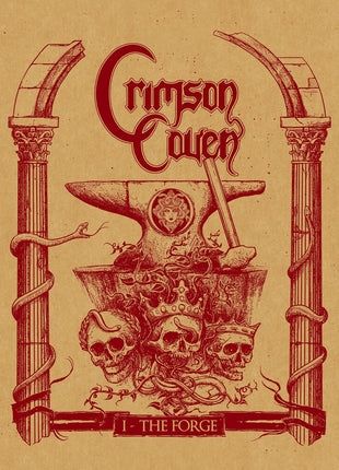 the album cover for Crimson Coven - I - The Forge