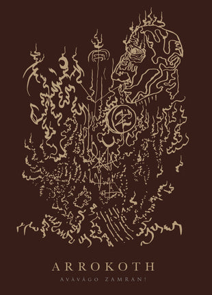 the album cover for Arrokoth - Avavago Zamran