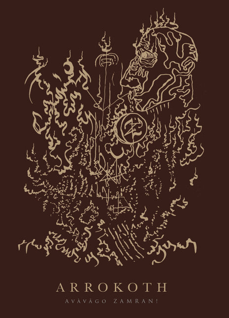 the album cover for Arrokoth - Avavago Zamran