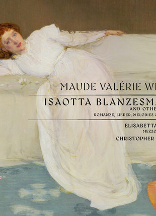 the album cover for Maude White  Valerie / Paglia,Elisabetta / Howell - Maude Valerie White: Isaotta Blanzesman (Ita)