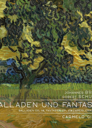 the album cover for Brahms / Schumann / Carmelo Giudice - Brahms / Schumann: Balladen Und Fantasien (Ita)