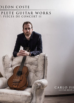 the album cover for Carlo Fierens - Coste: Complete Guitar Works Vol. 7: Pieces De Concert Ii