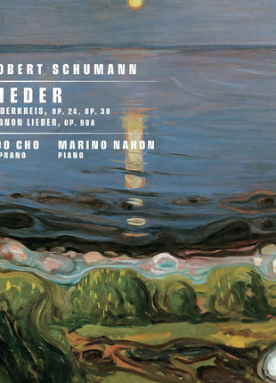 the album cover for Joo Cho  / Nahon,Marino - Lieder (Liederkreis Op 24 / Op 39 / Mignon Lieder)
