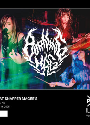 the album cover for Burning Hag - Dcxpc Live Vol. 49 Burning Hag Live At Snapper
