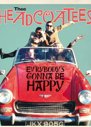 the album cover for Thee Headcoatees - Ev'rybody's Gonna Be Happy