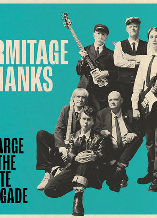 the album cover for Armitage Shanks - Charge Of The Shite Brigade