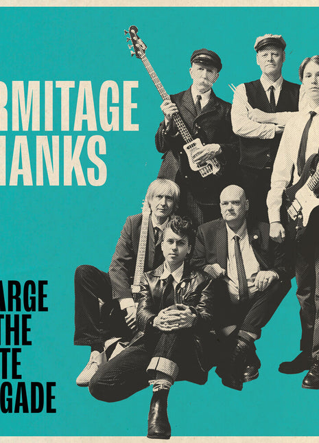 the album cover for Armitage Shanks - Charge Of The Shite Brigade