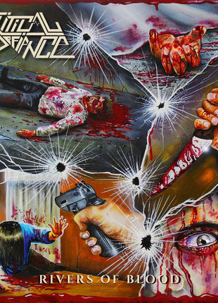 the album cover for Critical Defiance - Rivers Of Blood