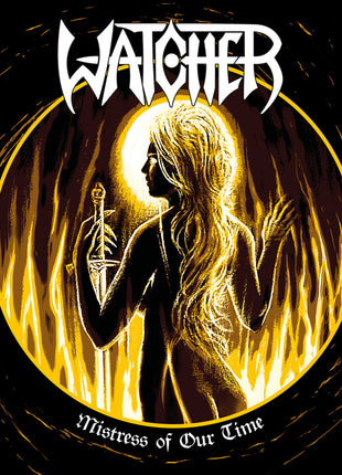 the album cover for Watcher - Mistress Of Our Time