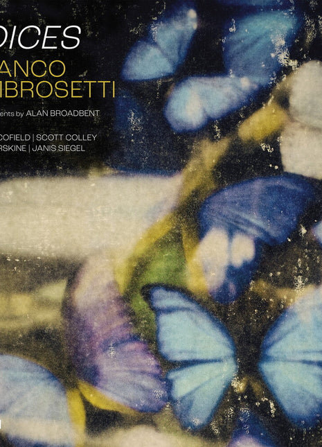 the album cover for Franco Ambrosetti - Voices
