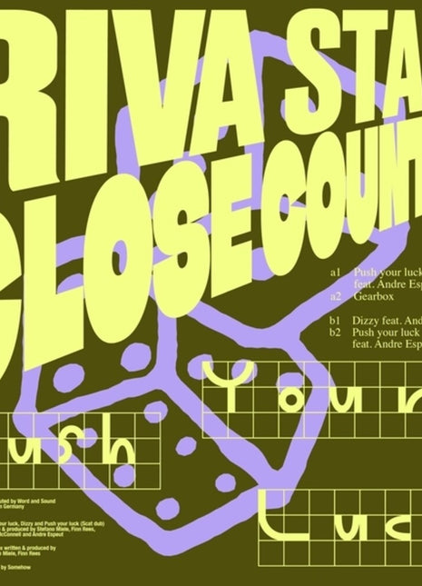 the album cover for Riva Starr  / Close Counters - Push Your Luck (Ep)
