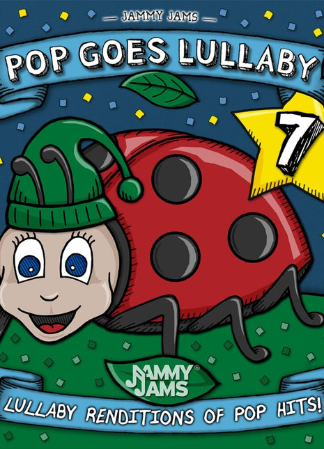 the album cover for Jammy Jams - Pop Goes Lullaby 7
