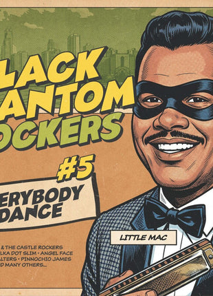 the album cover for Black Phantom Rockers 5 / Various - Black Phantom Rockers 5 / Various