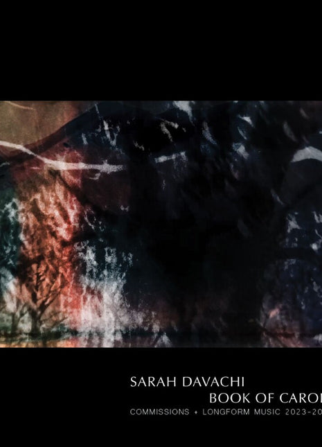 the album cover for Sarah Davachi - Book Of Carols