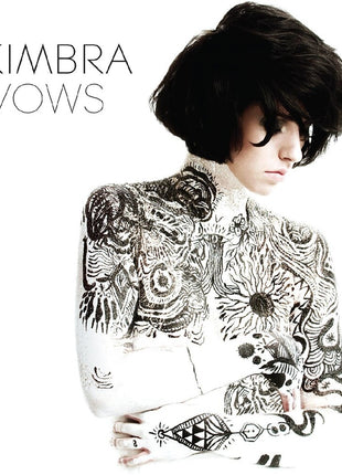 the album cover for Kimbra - Vows - 15th Anniversary Remastered Expanded (Blk)