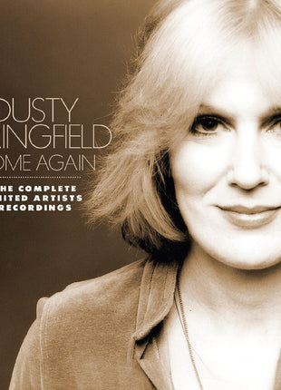 the album cover for Dusty Springfield - Home Again - Complete United Artists Recordings