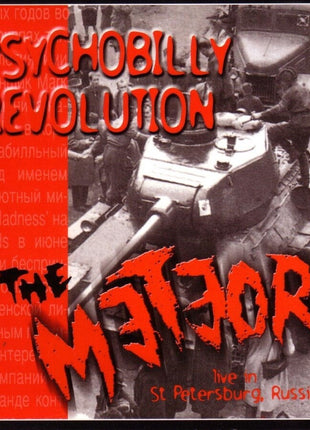 the album cover for Meteors - Psychobilly Revolution