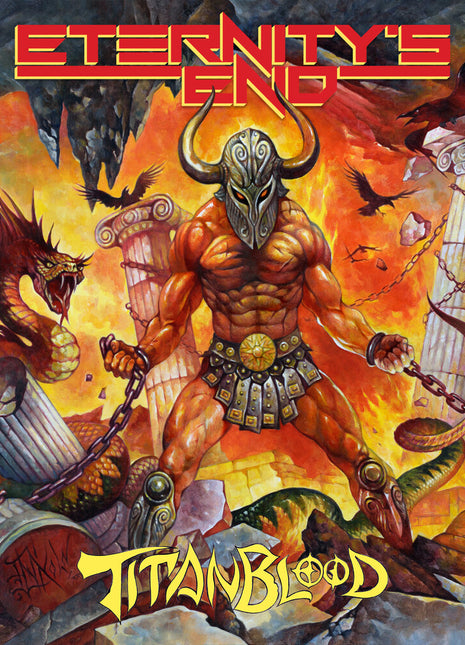the album cover for Eternity's End - Titanblood