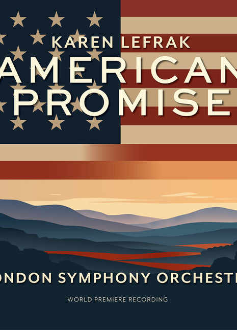 the album cover for Karen Lefrak - American Promise
