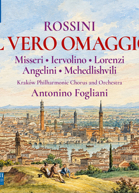 the album cover for Giorgio Misseri - Rossini: Il Vero Omaggio