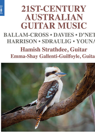 the album cover for Hamish Strathdee - 21st-Century Australian Guitar Music