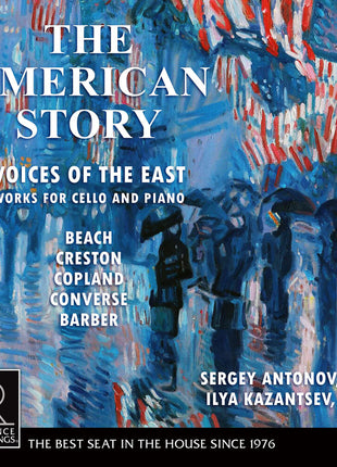 the album cover for Sergey Antonov - American Story