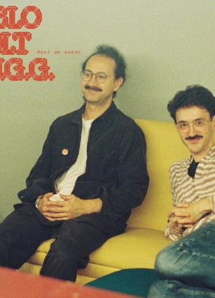 the album cover for Pablo Volt  / Jgg - Aqui Me Quedo