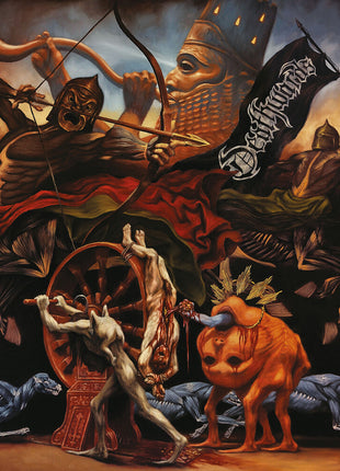 the album cover for Deathwards - Realms Of Sin