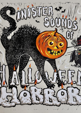 the album cover for Sinister Sounds of Halloween Horror / Various - Sinister Sounds Of Halloween Horror / Various