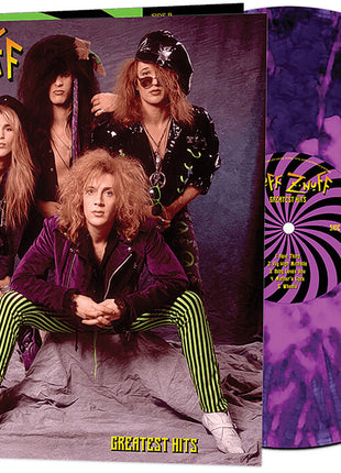 the album cover for Enuff Z'Nuff - Greatest Hits [Colored Vinyl] [Limited Edition] (Purp) (Spla)