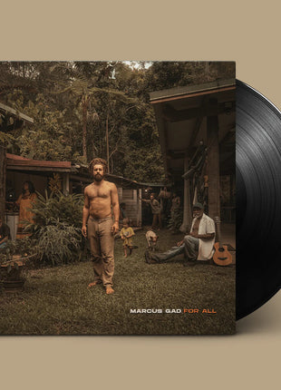 the album cover for Marcus Gad - For All