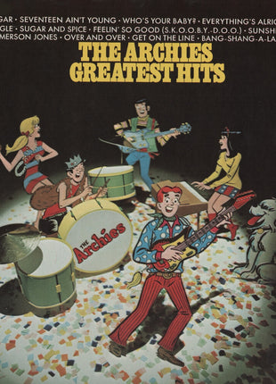 the album cover for Archies - Greatest Hits [Colored Vinyl] [Limited Edition] (Wht) (Aniv)
