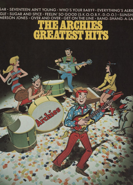 the album cover for Archies - Greatest Hits [Colored Vinyl] [Limited Edition] (Wht) (Aniv)
