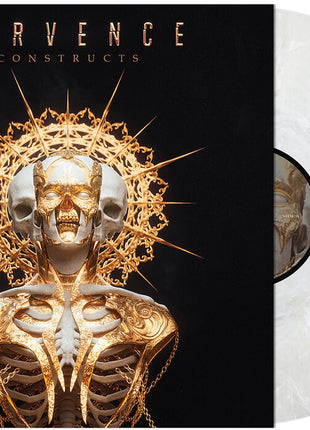 the album cover for Fervence - Constructs [Pearl Bone Marble]