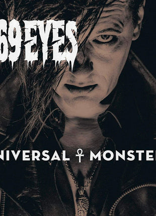 the album cover for 69 Eyes - Universal Monsters [Clear Vinyl] [Limited Edition] (Red)