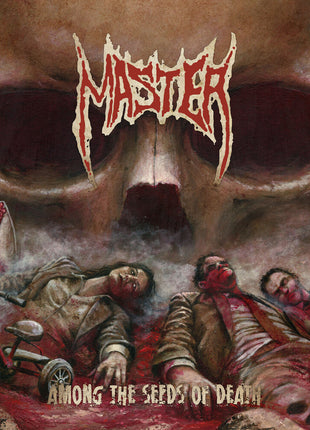 the album cover for Master - Among The Seeds Of Death [Colored Vinyl]