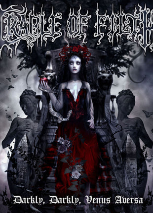 the album cover for Cradle Of Filth - Darkly Darkly Venus Aversa