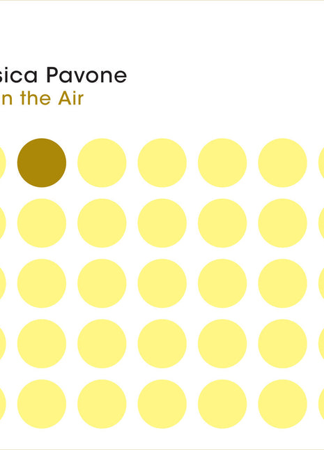 the album cover for Jessica Pavone - Is In The Air