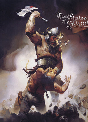 the album cover for Gates Of Slumber - Suffer No Guilt