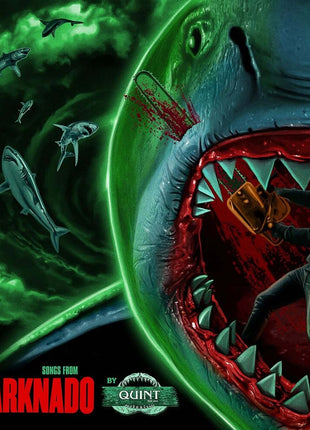 the album cover for Songs From Sharknado - O.S.T. (Colv) (Ltd) - Songs From Sharknado - O.S.T. [Colored Vinyl] [Limited Edition]