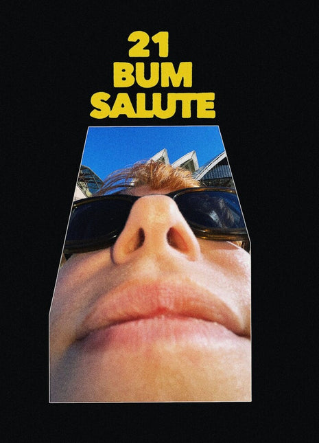 the album cover for Party Dozen - 21 Bum Salute