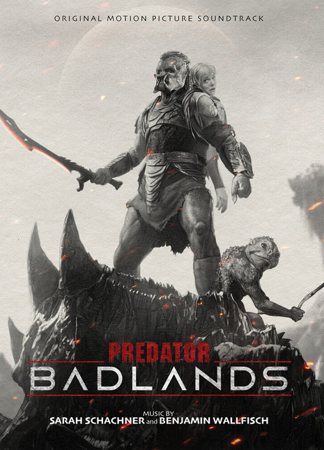 the album cover for Sarah Schachner  / Wal,Benjamin (Dig) - Predator: Badlands - O.S.T. [Digipak]