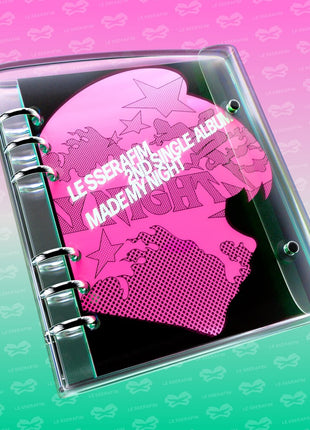 the album cover for LE SSERAFIM - Made My Night [Chemical Night Ver]