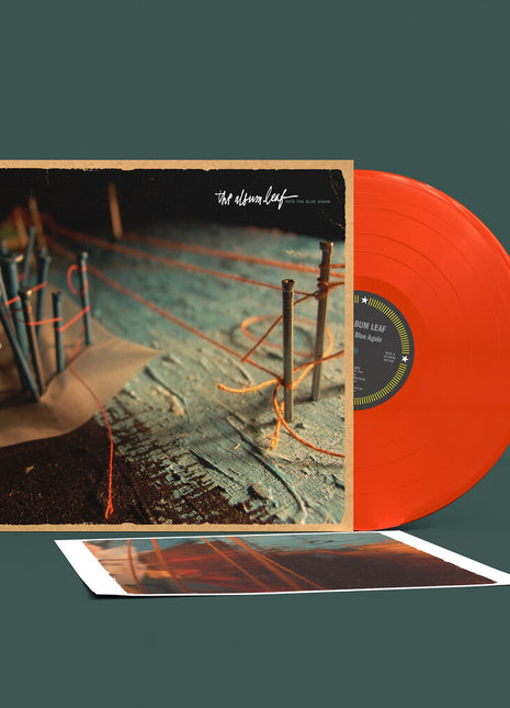 the album cover for Album Leaf - Into The Blue Again [Colored Vinyl] [Limited Edition] (Org) [Reissue]