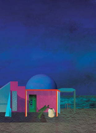 the album cover for Video Age - Living Alone [Colored Vinyl] (Red)