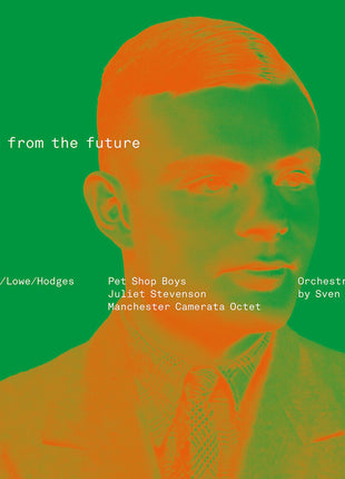 the album cover for Pet Shop Boys - Man From The Future