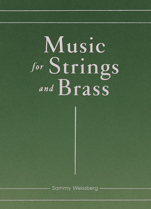the album cover for Sammy Weissberg - Music For Strings And Brass